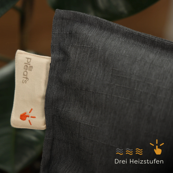 Pleafs Heizkissen Outdoor 45x60cm Carbon, 1 Stk